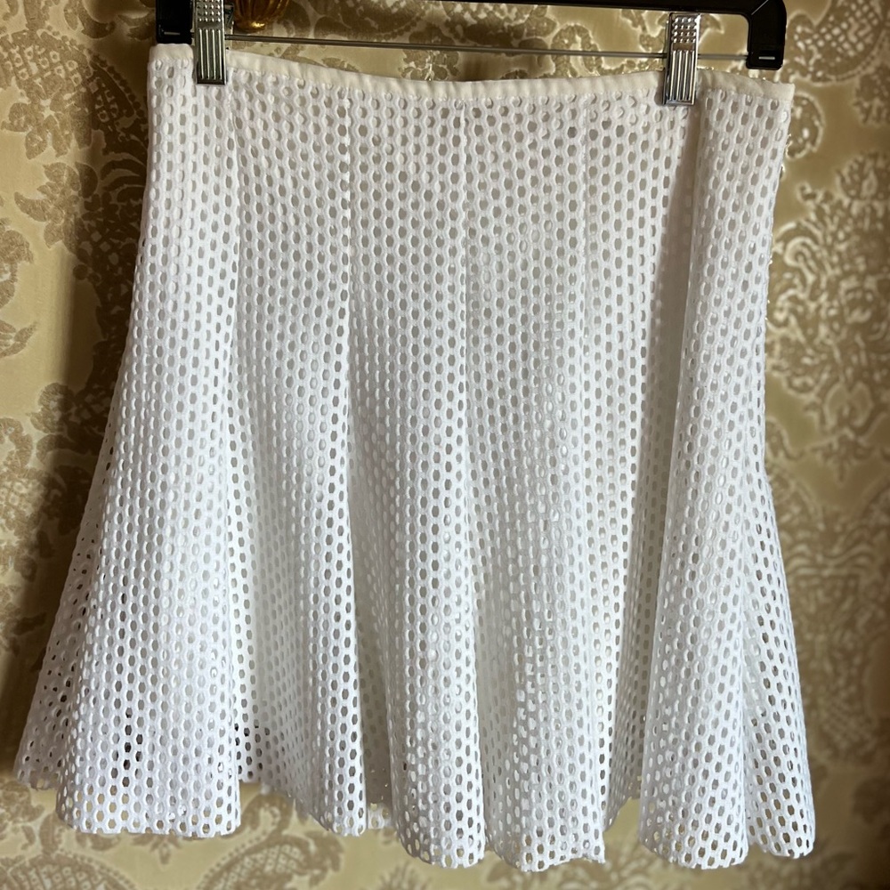 Sandro White Skirt-Size 3 (8 US)